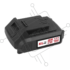 Профессиональный аккумулятор Li-ion 18 В / 2,0 А·ч KLPRO KLA1820 (18 В / 2,0 А·ч) подходит для любого инструмента 18В KLPRO
