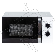 Микроволновая печь JVC JK-MW210MG белый, 20 л, 700 Вт, переключатели - поворотный механизм