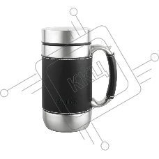 Термокружка TalleR TR-22406 стальная 0,45 л Blake/Блэйк, полировка матовая, съемный фильтр с ручкой