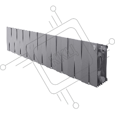 Радиатор биметаллический Royal Thermo PianoForte 200 Серебристый - 20 секц.