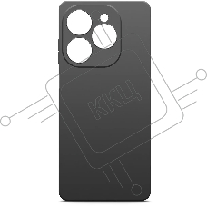 Чехол (клип-кейс) BoraSCO для Tecno Spark 20 Pro Silicone Case черный
