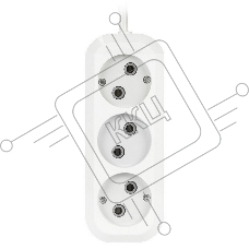 Удлинитель бытовой Smartbuy (SBE-10-3-15-N) 3 гнз х 15 м (10А/2.2кВт, ПВС 2х1.0) Удлинитель бытовой Smartbuy (SBE-10-3-15-N) 3 гнз х 15 м (10А/2.2кВт, ПВС 2х1.0)