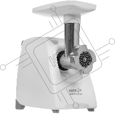 Мясорубка электрическая Аксион М35.01 белый, 1500 Вт, 1.7 кг/мин, реверс, защита от перегрузки, насадки - 4
