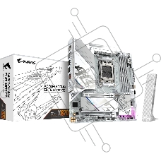 Материнская плата Gigabyte X870M AORUS ELITE WIFI7 ICE, AM5, AMD X870, 4xDDR5, 2xSATA, 2xM.2, 1xPCIe 5.0 x16, 1xPCIe 4.0 x16, 1xHDMI, 1x2.5Gb LAN, Wi-Fi 7, Bluetooth 5.4, 2xUSB-C 40Gbps (USB4), 2xUSB-A 10Gbps, 4xUSB-A 5Gbps, 4xUSB-A 2.0, 3x3.5 мм + S/PDIF оптический, 7.1, белый, mATX