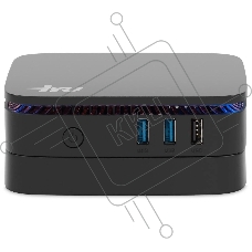 Неттоп IRU 110JLCN Cel N4500 (1.1) 8Gb SSD256Gb UHDG Windows 11 Pro GbitEth WiFi BT черный (2152163)
