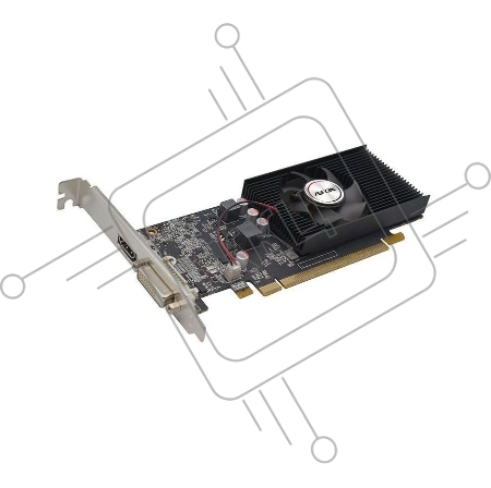 Видеокарта Afox Nvidia GeForce GT1030 4GB DDR4 64Bit DVI HDMI LP Single Fan