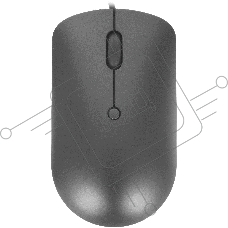 Мышь проводная Lenovo 540 темно-серый, 2400 dpi, USB-C, кнопки - 4