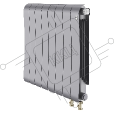 Радиатор Royal Thermo Infinity 500 Silver Satin VR80 - 8 секц.