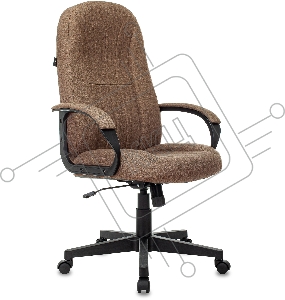 Кресло руководителя Бюрократ T-898AXSN коричневый 38-414 крестовина пластик
