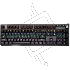 Клавиатура GMNG GG-KB790X (1913918) проводная, USB, черный/серый