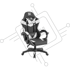 Кресло игровое Defender URANA черный/белый 64058 Кресло игровое Defender URANA черный/белый 64058