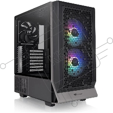 Компьютерный корпус Thermaltake Ceres 300 TG ARGb черный без БП ATX 3x140mm 2xUSB3.0 1xUSB3.1 audio bott PSU