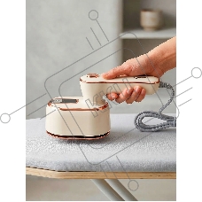 Отпариватель Eltronic 999-02 бежевый, 1500 Вт, 13 г/мин, 100 мл