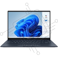 Ноутбук ASUS Zenbook 14 OLED UX3405-ST1485/14"/OLED/Intel Core Ultra 5 225H/16GB/512GB SSD/Intel Arc Graphics/Без ОС/синий/1.2kg