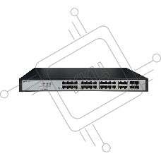 Коммутатор ORIGO OS2328/A1A, 24×1 Гбит/с + 4×1 Гбит/с Combo (SFP/RJ-45), настраиваемый