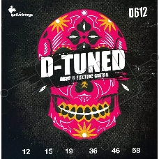 Комплект струн GALLI STRINGS D612 для 6-струнной электрогитары