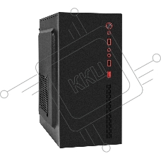 Компьютерный корпус Minitower ExeGate BAA-403-AAA400 (mATX, БП AAA400 с вент. 8см, 2*USB, HD Audio, черный)