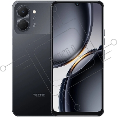 Смартфон Tecno Spark Go 3 64Gb 4Gb черный моноблок 3G 4G 2Sim 6.75