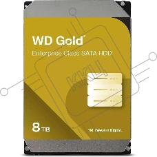 Жесткий диск WD SATA-III 8TB WD8005FRYZ Desktop Gold 512E (7200rpm) 256Mb 3.5