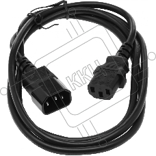 Кабель-удлинитель Premier 5-284 IEC C13 IEC C14 1.8м (5-284(0.5) 1.8) черный (Bulk)