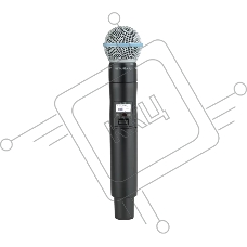 Передатчик SHURE ULXD2/B58=-G51 ручной, с капсюлем Beta 58, 470 - 534 МГц