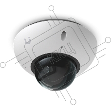 Купольная камера 4K PoE Ubiquiti UniFi Protect Camera G6 Dome White с ночным видением, интеллектуальным распознаванием и прочным антивандальным корпусом.