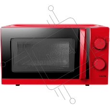 Микроволновая печь Centek CT-1571 красный, 20 л, 700 Вт, переключатели - поворотный механизм
