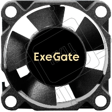 Вентилятор корпусной ExeGate ExtraSilent ES03010S2P, 30x30 мм, 8000 об/мин, 18 дБ, 2-pin, без подсветки