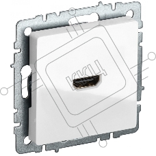 Розетка HDMI IEK BRITE РHDMI-0-БрБ белый