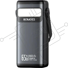 Мобильный аккумулятор Romoss PMT40 40000mAh 65W 5A черный (1746420)
