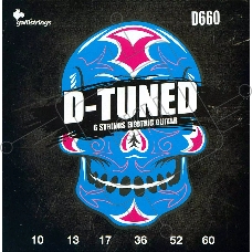 Комплект струн GALLI STRINGS D660 для 6-струнной электрогитары