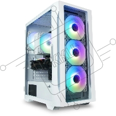 Компьютерный корпус MidiTower Zalman I3 NEO TG White (ATX, front mesh, TG window, USB 2.0 x1, USB 3.0x2, 4x120мм RGb fan, без БП) (I3 NEO TG White)