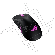 Мышь беспроводная ASUS ROG KERIS II ORIGIN, 54g, Wired, 2.4GHz RF, Bluetooth 5.1, 42K DPI sensor, 5 Prograммable Buttons, Black