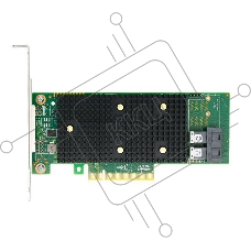HBA-адаптер Broadcom 9400-8i SGL (05-50008-01)  PCIe 3.1 x8 LP, Tri-Mode SAS/SATA/NVMe 12G HBA, 8port(2*int SFF8643), 3408 IOC
