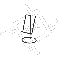 Держатель для смартфонов и планшетов, настольный, черный Rexant