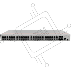 Коммутатор Huawei S220-48P4S, 48×1 Гбит/с PoE+ + 4×1 Гбит/с SFP, управляемый