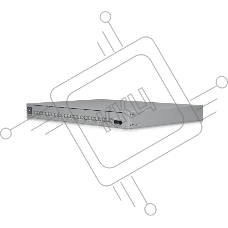 Коммутатор Ubiquiti UniFi Pro Max 24, 16×1 Гбит/с + 8×2.5 Гбит/с + 2×10 Гбит/с SFP+, управляемый
