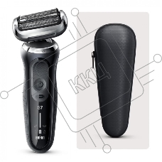 Бритва сетчатая Braun Series 7 71-N1000S реж.эл.:3 питан.:аккум. черный