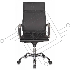 Кресло руководителя Бюрократ CH-993/black черный, искусственная, кожа, крестовина хромированная Кресло руководителя Бюрократ CH-993/black черный, искусственная, кожа, крестовина хромированная