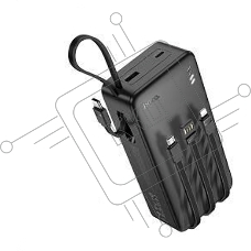 Портативный аккумулятор HOCO J146B 30000mAh 1USB+1Type-C 2.0A, черный