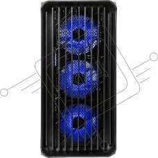 Компьютерный корпус Minitower mATX Eurocase 00-01003411 M205 4ARGb черный без БП закаленное стекло USB 3.0