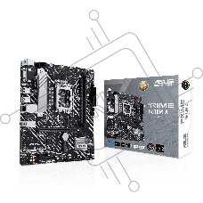 Материнская плата ASUS PRIME H610M-A-CSM, LGA 1700, Intel H610, 2xDDR5, 4xSATA, 2xM.2 PCIe 3.0 (x2, x4), 1xPCIe 4.0 x16, 1xPCIe x1, 1xHDMI, 1xDP, 1xVGA, 2xUSB-A 3.2 Gen 2, 4xUSB-A 2.0, 1x 1Gb LAN, 3x3.5 мм, 7.1, mATX