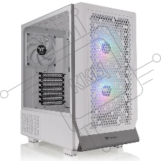 Компьютерный корпус Thermaltake Ceres 300 TG ARGb белый без БП ATX 3x140mm 2xUSB3.0 1xUSB3.1 audio bott PSU