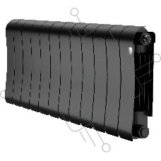 Радиатор биметаллический Royal Thermo Infinity 300 Noir Sable - 12 секц.