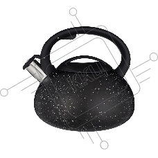 Чайник для плиты AGNESS 907-080 Black Marble нерж. 3 л