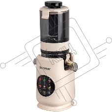 Соковыжималка Endever Sigma-160 бежевый, шнековая вертикальная, 600 Вт, 910 мл, электронное, реверс