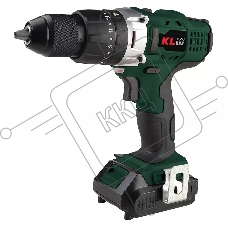 Профессиональный ударный шуруповерт KLPRO KLDM18-50 (18В, Li-ion-2шт, 5.0А·ч, 40Нм, 2 скорости, подсветка, магнитная бита,З/У-4А,в кейсе)