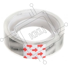 Клейкая лента канцелярская Silwerhof 481054 прозрачная шир.12мм дл.33м 35мкр полипропилен спайка