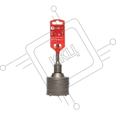 Коронка буровая по бетону с оснасткой TCT-72 М22 SDS-plus Master EKF tct-72-m22