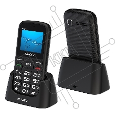 Мобильный телефон Maxvi B201ds черный